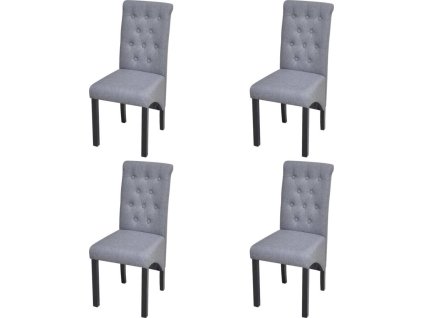 Jídelní židle 4 ks textil [272245]
