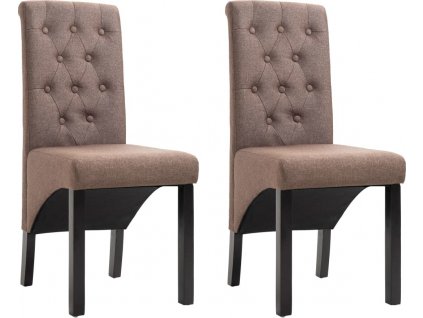 Jídelní židle 2 ks textil [248988]
