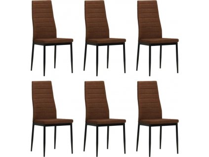 Jídelní židle 6 ks textil [275334]