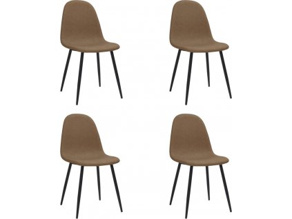 Jídelní židle 4 ks 45 x 53,5 x 83 cm umělá kůže [353057]