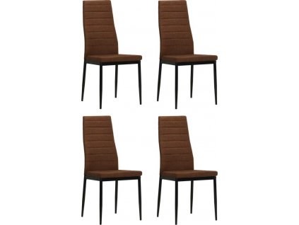 Jídelní židle 4 ks textil [246184]