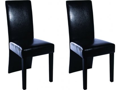 Jídelní židle 2 ks umělá kůže [60249]
