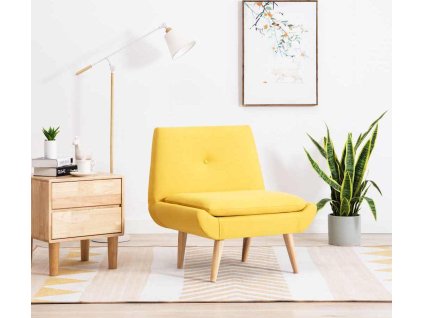 Křeslo textil [246984] (Barva Tmavě šedá)