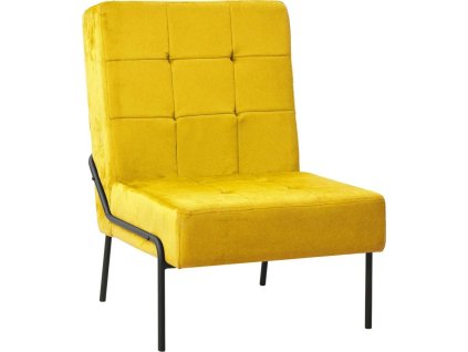 Relaxační židle 65 x 79 x 87 cm samet [325775] (Barva vínová červená)