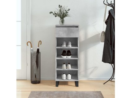 Botník 40x36x105 cm kompozitní dřevo [831468] (Barva Bílá)