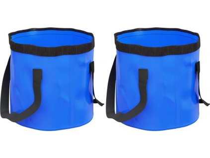 Skládací kbelíky 2 ks 20 l PVC [364310]