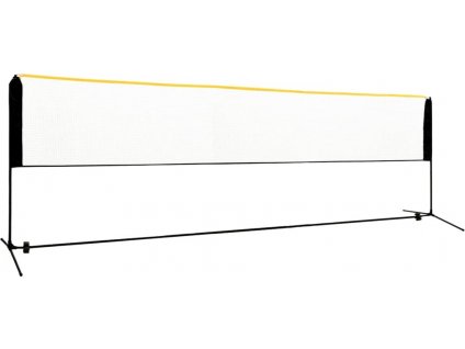 Nastavitelná badmintonová síť 500 x 103 x 94–158 cm kov [93367]