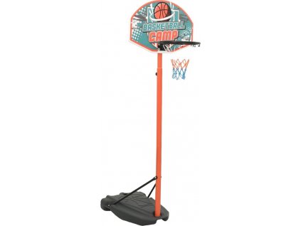 Přenosná basketbalová hrací sada nastavitelná 180–230 cm [80354]