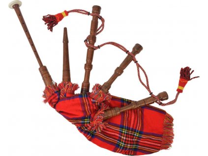 Dětské skotské dudy horalské tartan Royal Steward [70057]