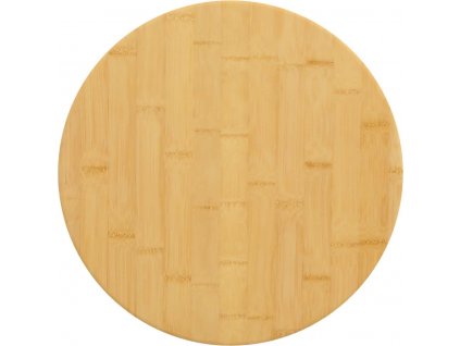 Stolní deska Ø 50 x 2,5 cm bambus [352680]