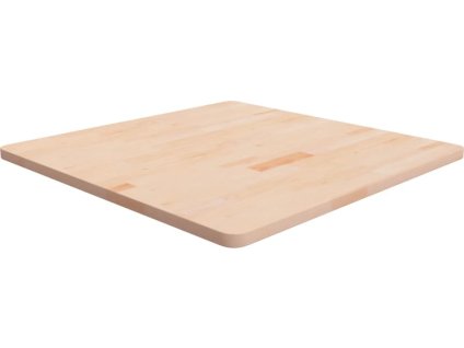 Čtvercová stolní deska 80x80x2,5 cm ošetřený dub [342932] (Barva Přírodní)