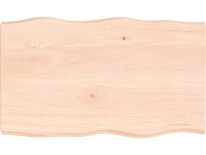 Stolní deska 100x60x(2-6)cm ošetřený dub živá hrana [363955]