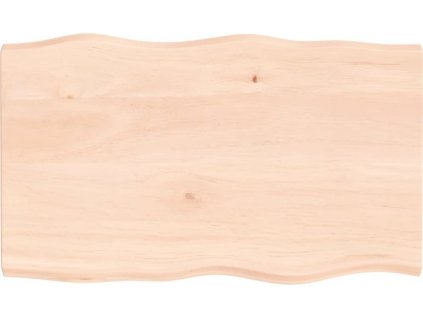 Stolní deska 100x60x(2-4)cm ošetřený dub živá hrana [363888]