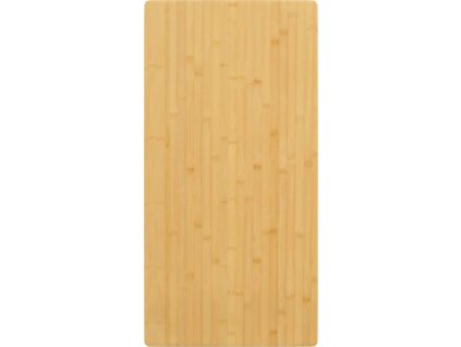Stolní deska 50 x 100 x 4 cm bambus [3154996]