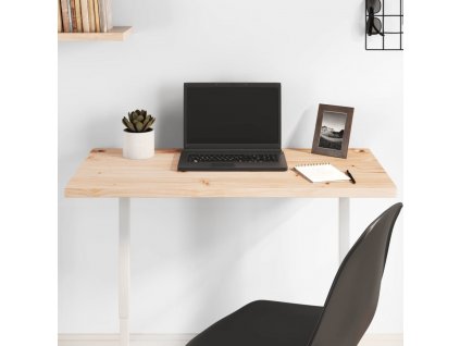 Deska psacího stolu 80 x 40 x 2,5 cm masivní borové dřevo [824451]