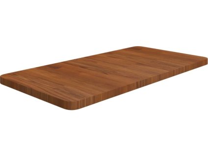 Koupelnová deska 80x40x2,5 cm ošetřený masiv [343052] (Barva Tmavě hnědá)