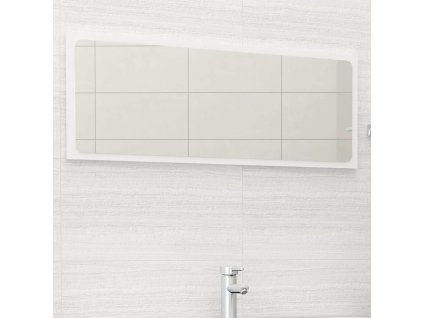 Koupelnové zrcadlo 100 x 1,5 x 37 cm dřevotříska [804635]