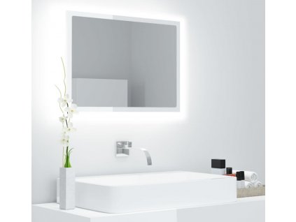 LED koupelnové zrcadlo 60 x 8,5 x 37 cm akrylové [804921]