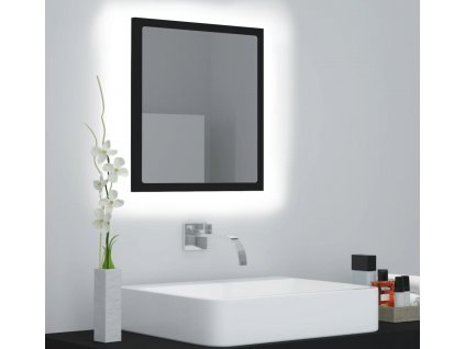 LED koupelnové zrcadlo 40 x 8,5 x 37 cm akrylové [804909]