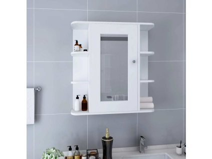 Koupelnová zrcadlová skříňka 66 x 17 x 63 cm MDF [323602]