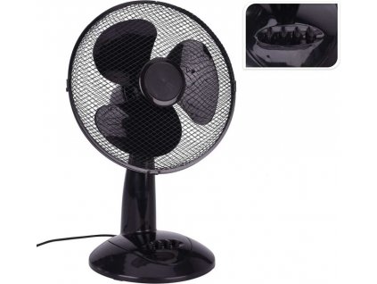 Stolní ventilátor 45 W černý [436364]