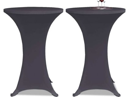 Potahy na koktejlový stůl Ø 70 cm, strečové, 2 ks [131429]
