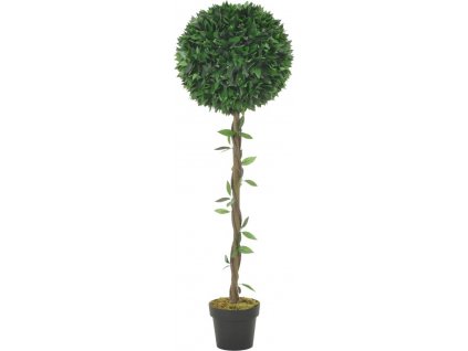 Umělá rostlina vavřín s květináčem zelená 130 cm [280200]