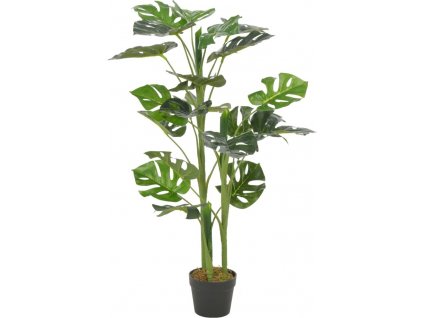 Umělá rostlina monstera s květináčem zelená 100 cm [280182]