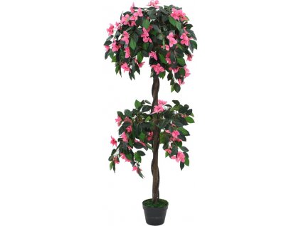 Umělá rostlina rododendron s květináčem 155 cm zelená a [245951]
