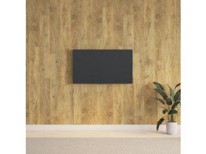 Nástěnné panely vzhled dřeva PVC 2,06 m² [351817]