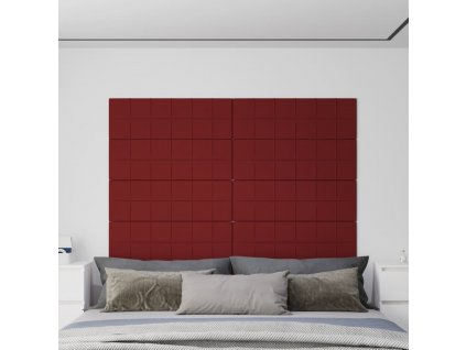 Nástěnné panely 12 ks 90 x 30 cm textil 3,24 m² [344118]