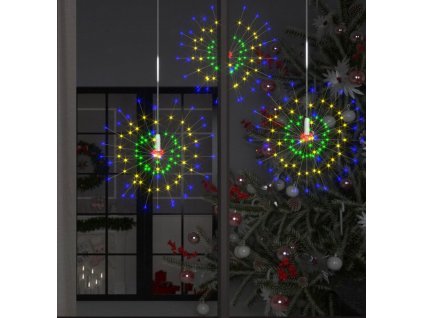 Venkovní vánoční ohňostroje 10 ks 20 cm 1 400 LED diod [328603]