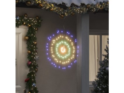 Vánoční hvězdicová světla 2 ks 140 ch LED diod 17 cm [3190516]
