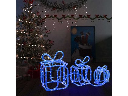 Vánoční dekorativní dárečky 180 LED vnitřní i vnější dekorace [329827]