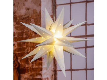 LED svítilna vánoční hvězda 58 cm [438387]