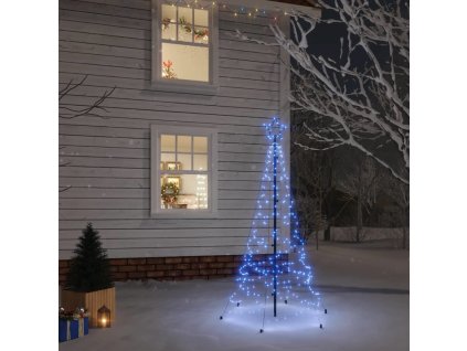 Vánoční strom s hrotem 200 ch LED diod 180 cm [343569]