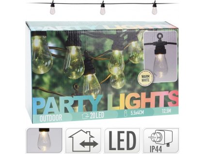 Sada párty LED osvětlení s 20 světly 4,5 V [436137]