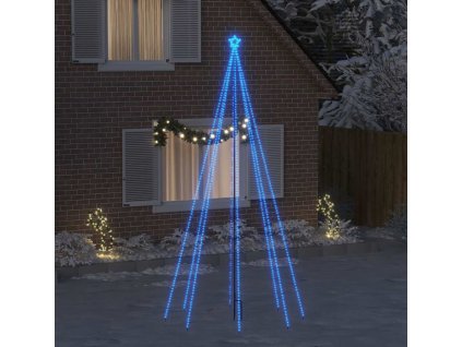 Vánoční světelný strom dovnitř i ven 576 LED světlo 3,6 m [51295] (Barva Teplá bílá)