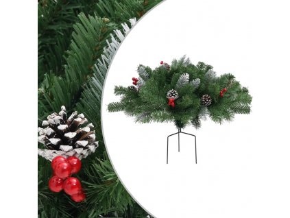 Umělý vánoční stromek na cestu zelený 40 cm PVC [340541]