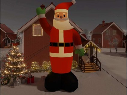 Nafukovací Santa Claus s LED diodami 820 cm [345272]