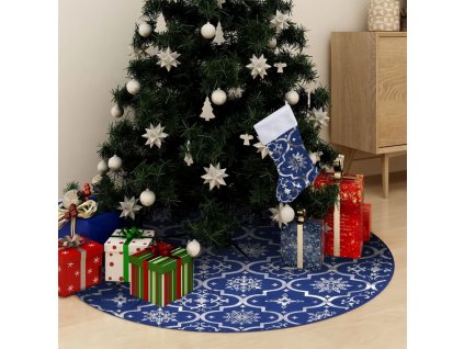Luxusní podložka pod vánoční stromek s punčochou 90 cm [330278]
