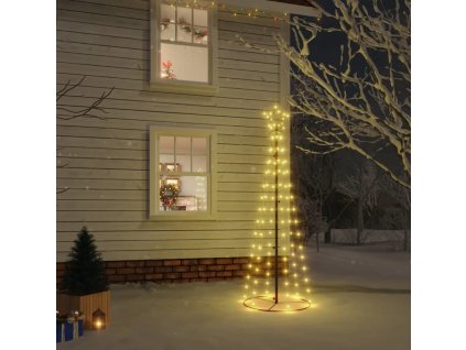 Vánoční stromek kužel 108 ch LED diod 70 x 180 cm [343486]