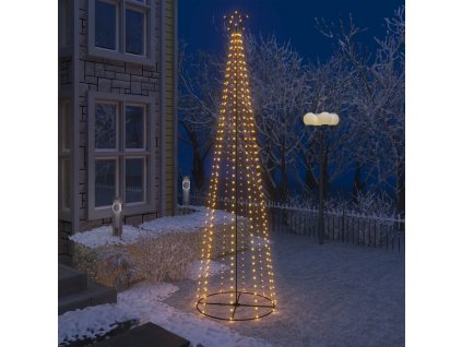 Vánoční stromek kužel 400 ch LED diod 100 x 360 cm [51290]