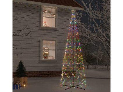 Vánoční stromek kužel 1 400 ch LED diod 160 x 500 cm [343512]