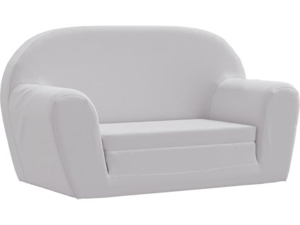 Dětská rozkládací pohovka / lehátko, růžová [243257] (Barva Světle šedá)