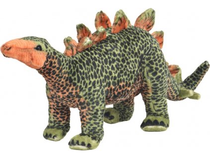 Stojící plyšová hračka dinosaurus stegosaurus zelený XXL [91346]