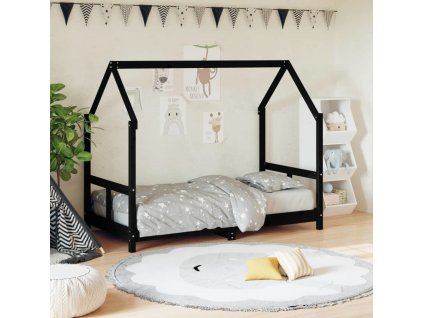 Dětská postel 80 x 160 cm masivní borové dřevo [835726]