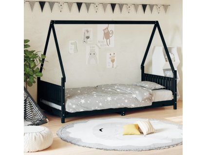 Dětská postel 90 x 190 cm masivní borové dřevo [834509]