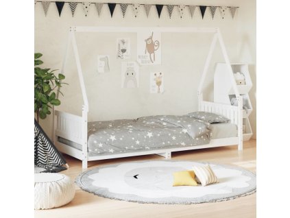 Dětská postel 80 x 200 cm masivní borové dřevo [834496]
