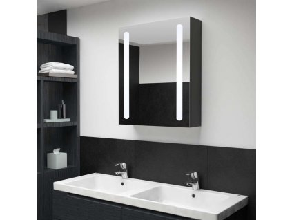 LED koupelnová skříňka se zrcadlem 50 x 13 x 70 cm [325546]
